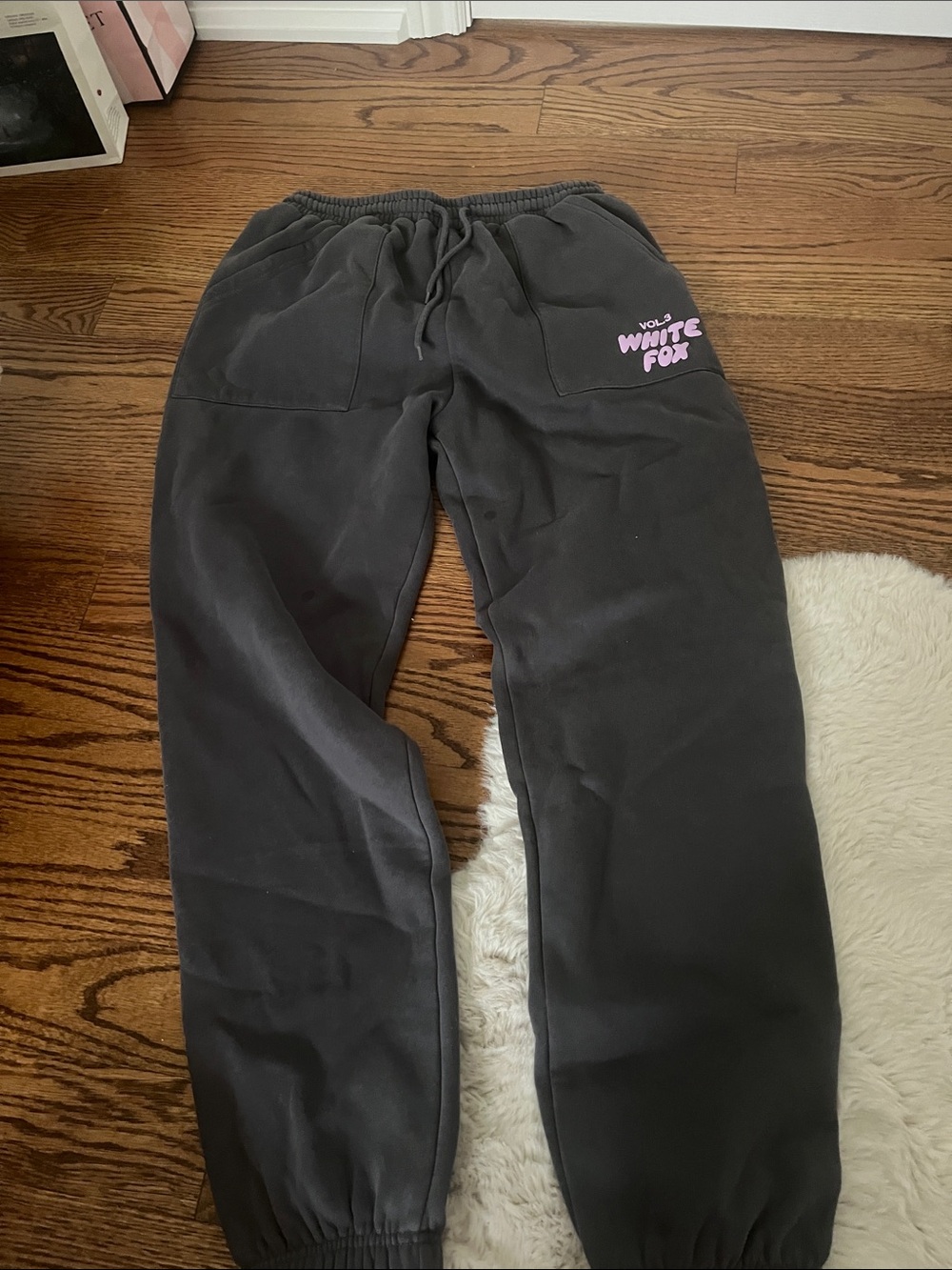 WHITEFOX GRAY WOMENS JOGGERS
